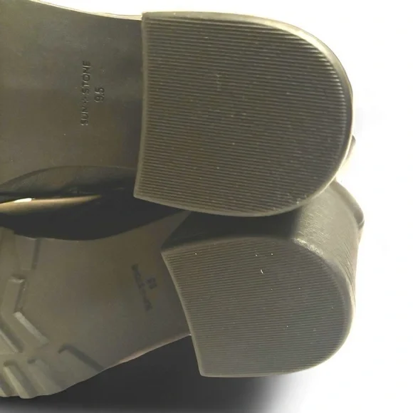 SUN +STONE Women's Sheilaa Lace-Up Zip Lug Combat Booties Sz 9.5 NWOT - Picture 5 of 6